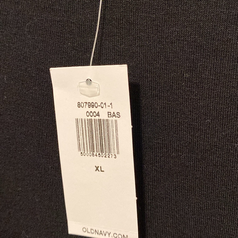 Old Navy Luxe T-shirt XL Black - Picture 4 of 4